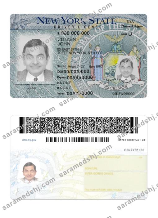 New York driving license version 2